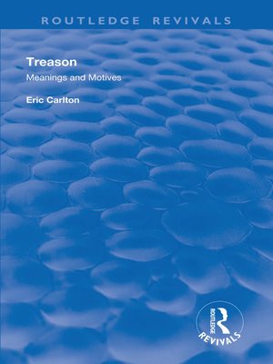 cover image of Treason